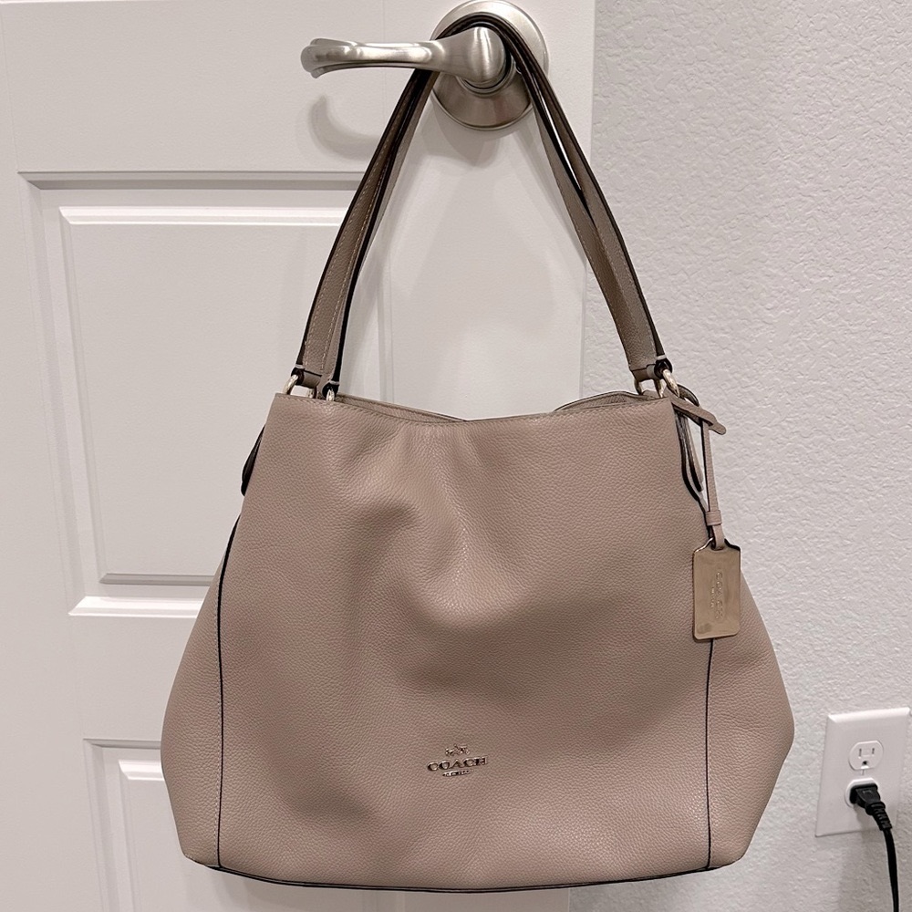 Coach Purse - beige